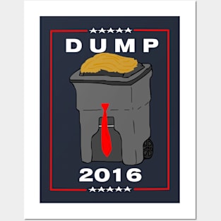 DUMP FOR PRESIDENT! (Red) Posters and Art